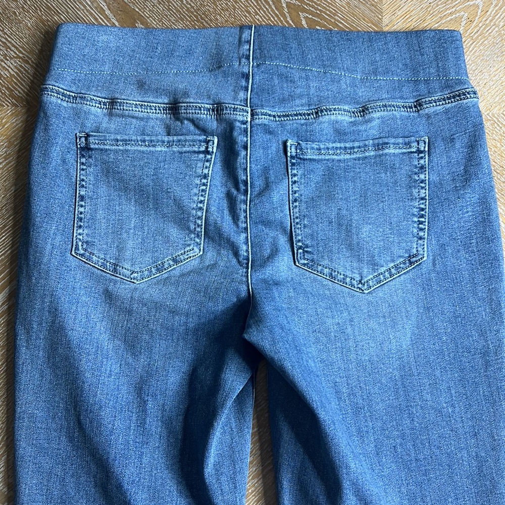 NYDJ NOT YOUR DAUGHTERS JEANS Super Skinny Ankle Pull-On Jeans 4 IN CLAN HORIZON - Picture 15 of 15